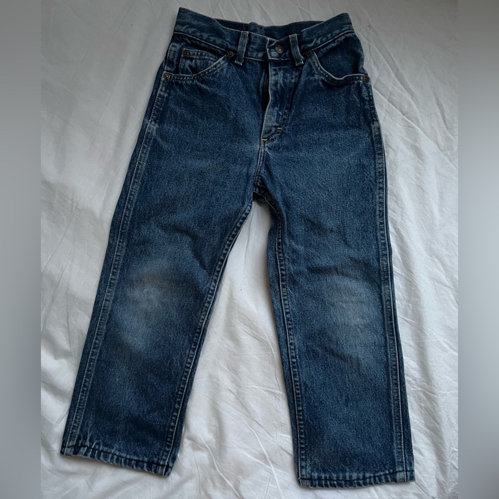 Vintage Kids Lee’s jeans size 6-7
